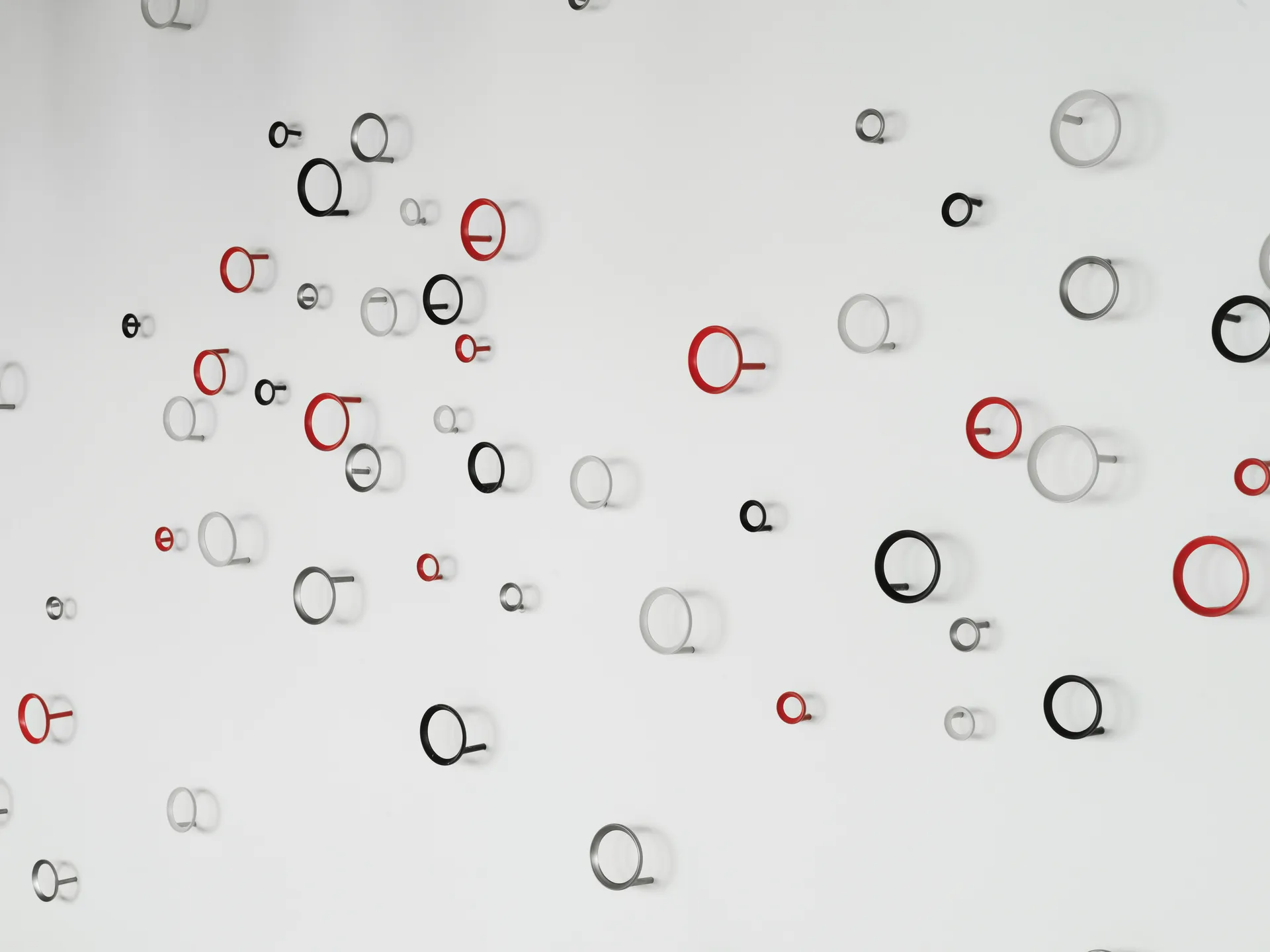 루프 후크 미듐 Ø7.8 cm, Red Normann Copenhagen | 노만코펜하겐