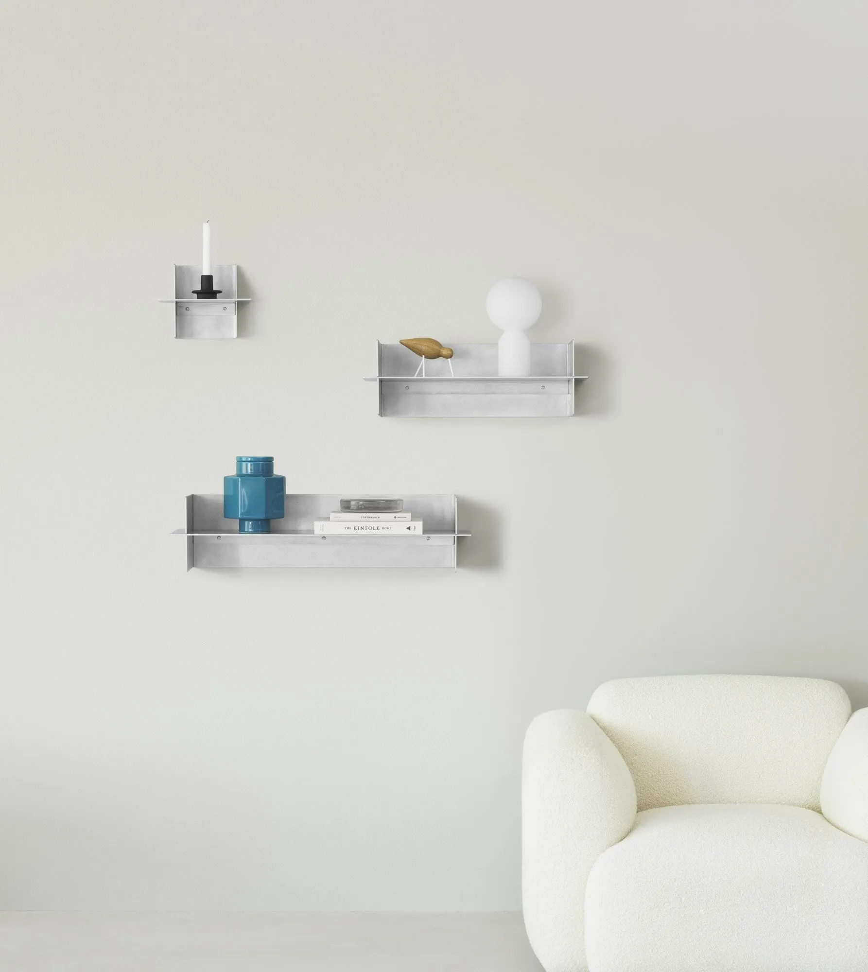 알루 선반 80 cm, Aluminium Normann Copenhagen | 노만코펜하겐