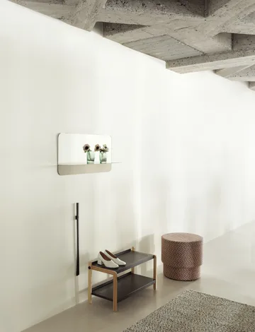 호라이즌 가로형 거울 80x40 cm - Stainless Steel - Normann Copenhagen | 노만코펜하겐