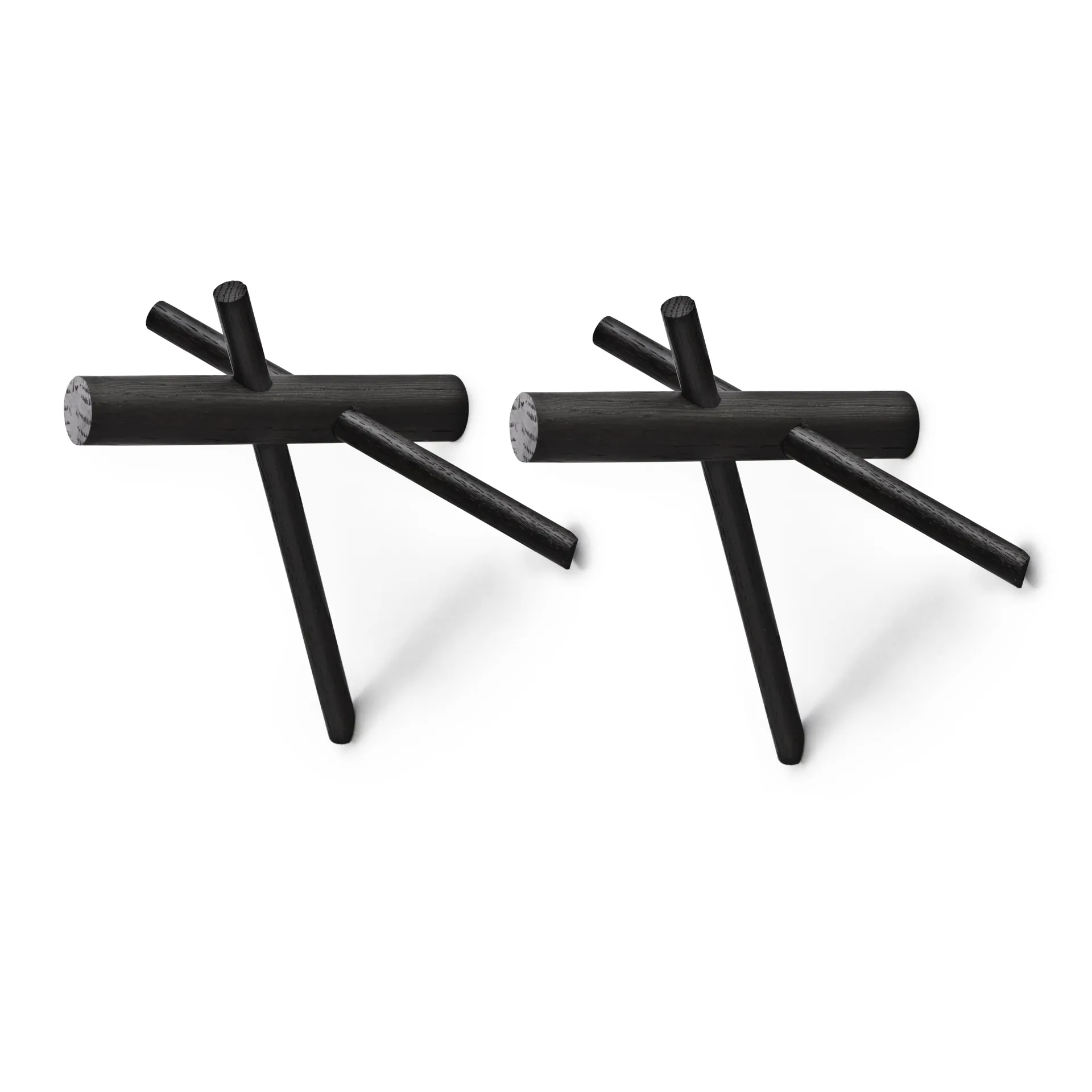 노만 스틱 행거, black 2개 세트 Normann Copenhagen | 노만코펜하겐