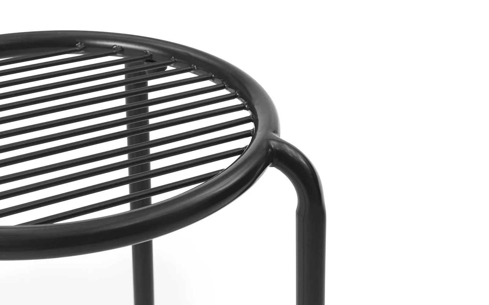 비그 라운드 스툴, Black, Ø41x46 cm Normann Copenhagen | 노만코펜하겐