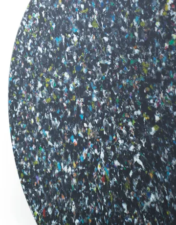 비트 라운드 스툴 - Black-Multi, Ø36x42 cm - Normann Copenhagen | 노만코펜하겐