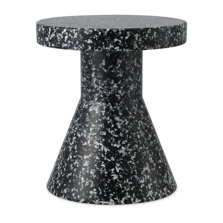 비트 콘 라운드 스툴 - Black-White, Ø36x42 cm - Normann Copenhagen | 노만코펜하겐