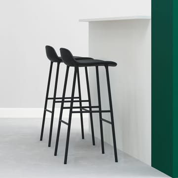 폼 바 스툴 하이 - Blue, blue-lacquered steel legs - Normann Copenhagen | 노만코펜하겐