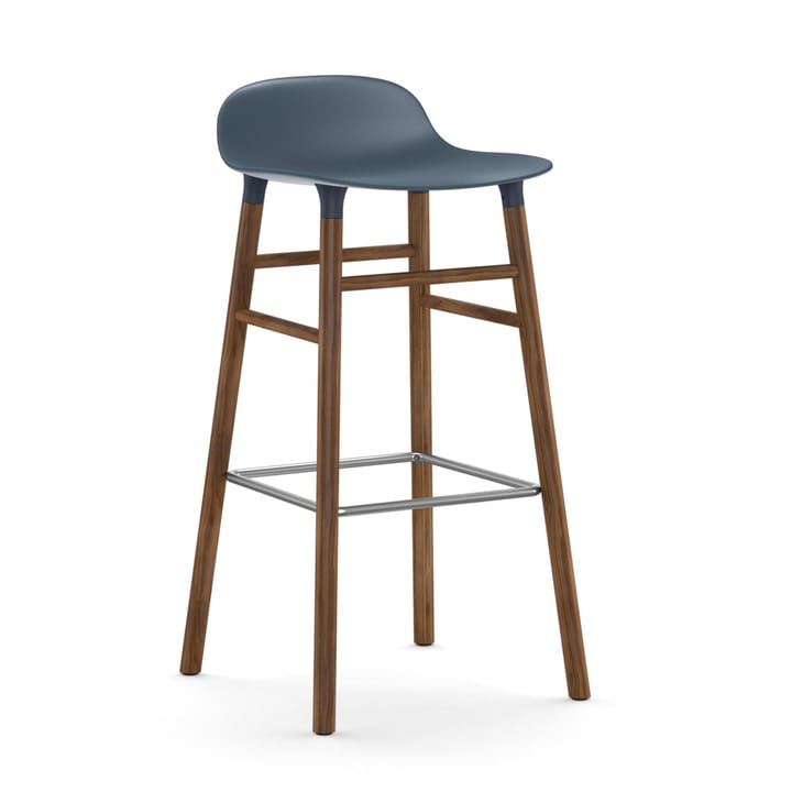폼 바 스툴 월넛나무 레그 - blue - Normann Copenhagen | 노만코펜하겐