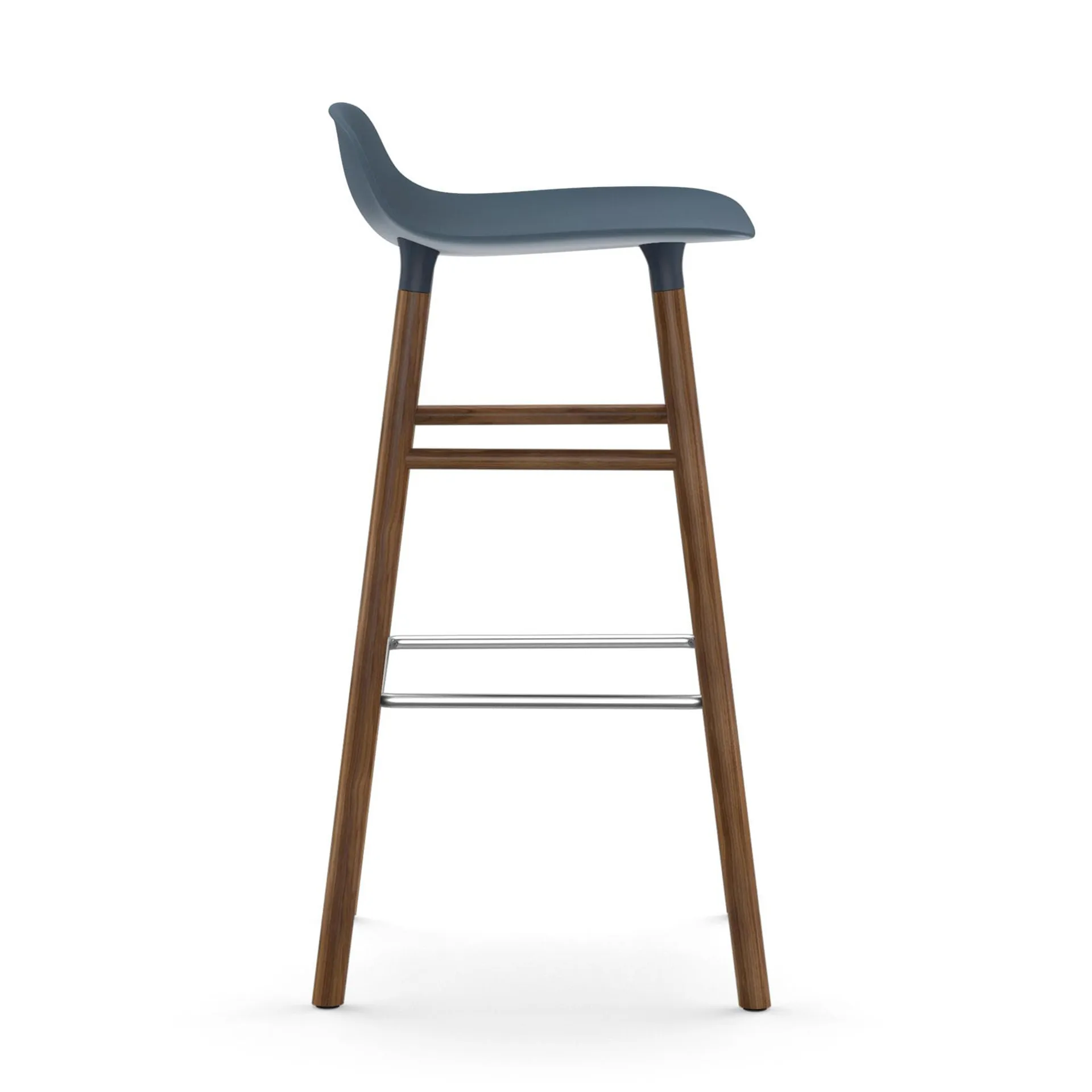 폼 바 스툴 월넛나무 레그, blue Normann Copenhagen | 노만코펜하겐