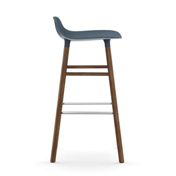 폼 바 스툴 월넛나무 레그 - blue - Normann Copenhagen | 노만코펜하겐