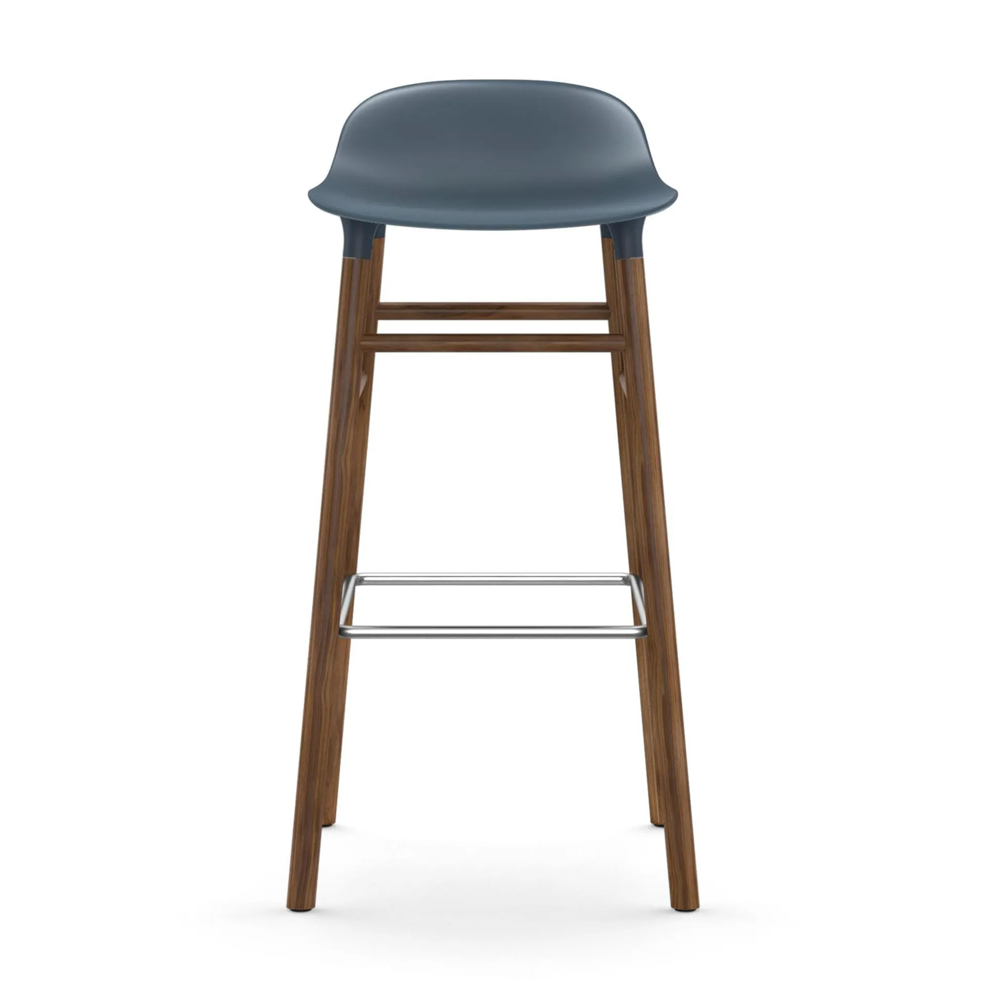 폼 바 스툴 월넛나무 레그, blue Normann Copenhagen | 노만코펜하겐