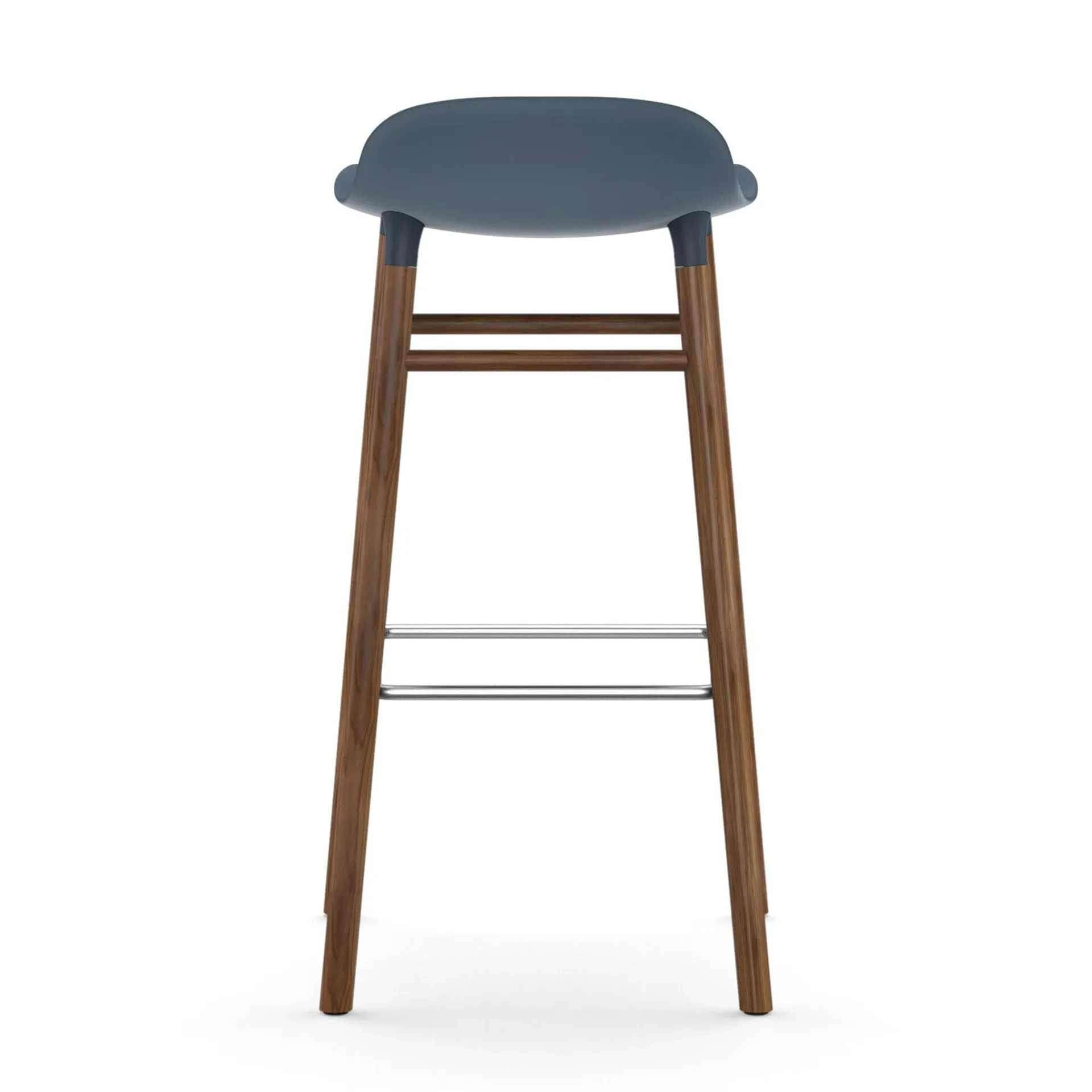 폼 바 스툴 월넛나무 레그, blue Normann Copenhagen | 노만코펜하겐