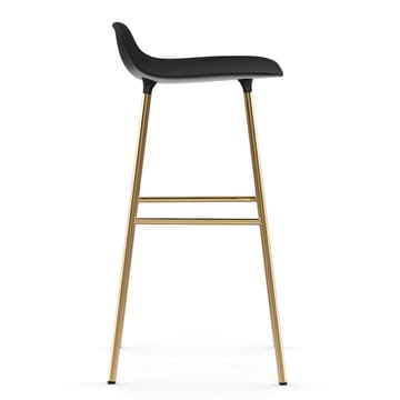 폼 바 스툴 bronze lege 75 cm - Black - Normann Copenhagen | 노만코펜하겐