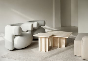 Edge 소형 커피 테이블 - Travertine - Normann Copenhagen | 노만코펜하겐