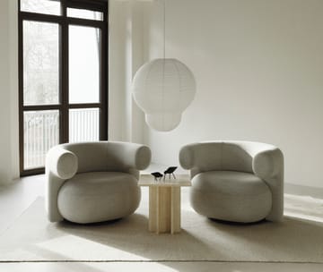 Edge 소형 커피 테이블 - Travertine - Normann Copenhagen | 노만코펜하겐