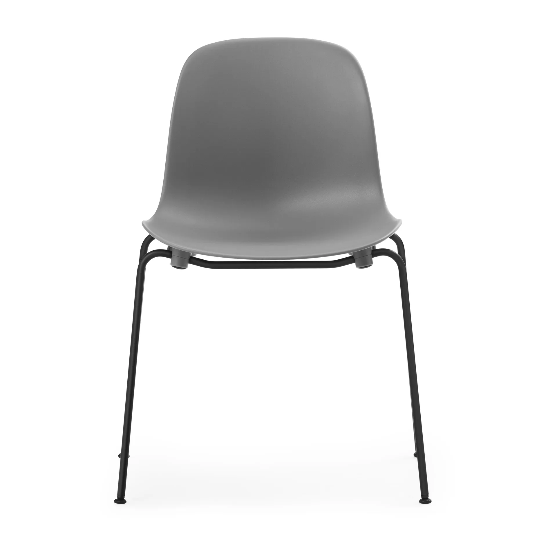 Form 스태커블 체어 black legs 2개 세트, Grey Normann Copenhagen | 노만코펜하겐