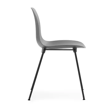 Form 스태커블 체어 black legs 2개 세트, Grey - undefined - Normann Copenhagen | 노만코펜하겐