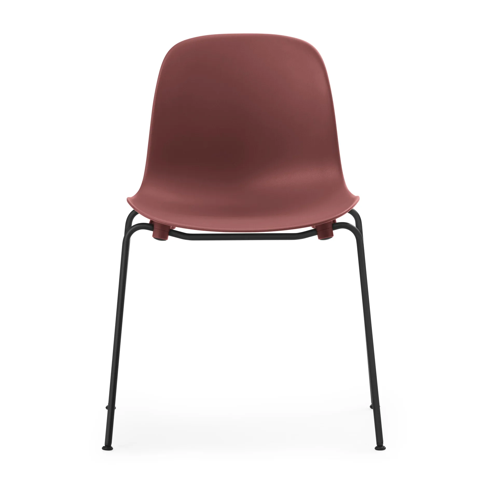 Form 스태커블 체어 black legs 2개 세트, Red Normann Copenhagen | 노만코펜하겐