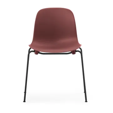 Form 스태커블 체어 black legs 2개 세트, Red - undefined - Normann Copenhagen | 노만코펜하겐