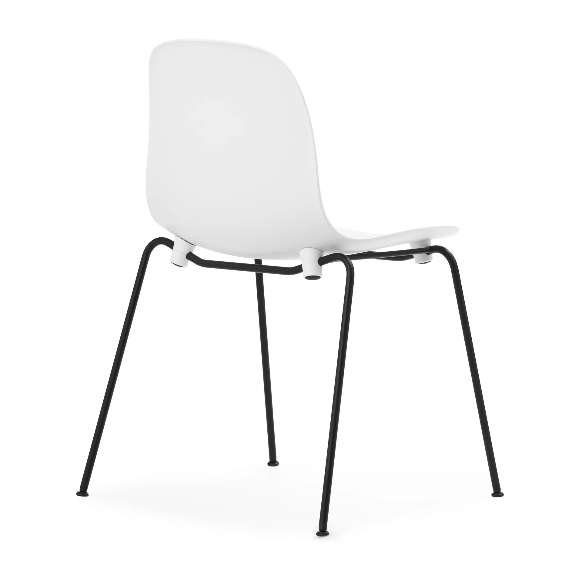 Form 스태커블 체어 black legs 2개 세트, White Normann Copenhagen | 노만코펜하겐