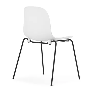 Form 스태커블 체어 black legs 2개 세트, White - undefined - Normann Copenhagen | 노만코펜하겐