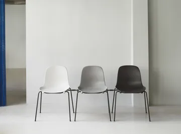 Form 스태커블 체어 black legs 2개 세트, White - undefined - Normann Copenhagen | 노만코펜하겐