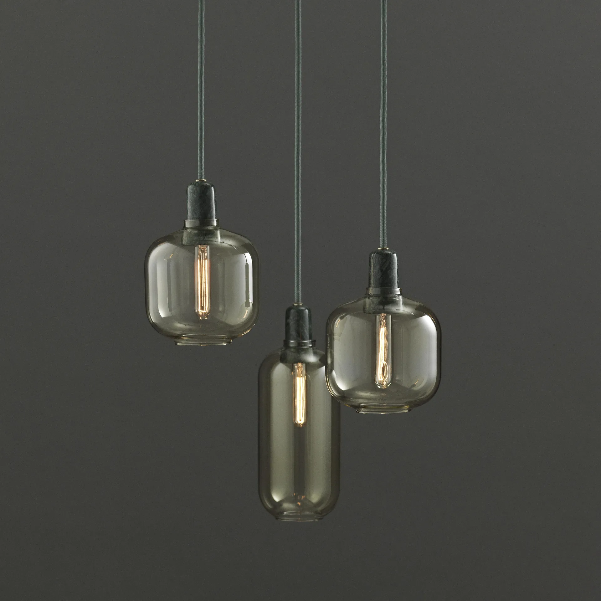 앰프 펜던트 조명 스몰, gold-green Normann Copenhagen | 노만코펜하겐