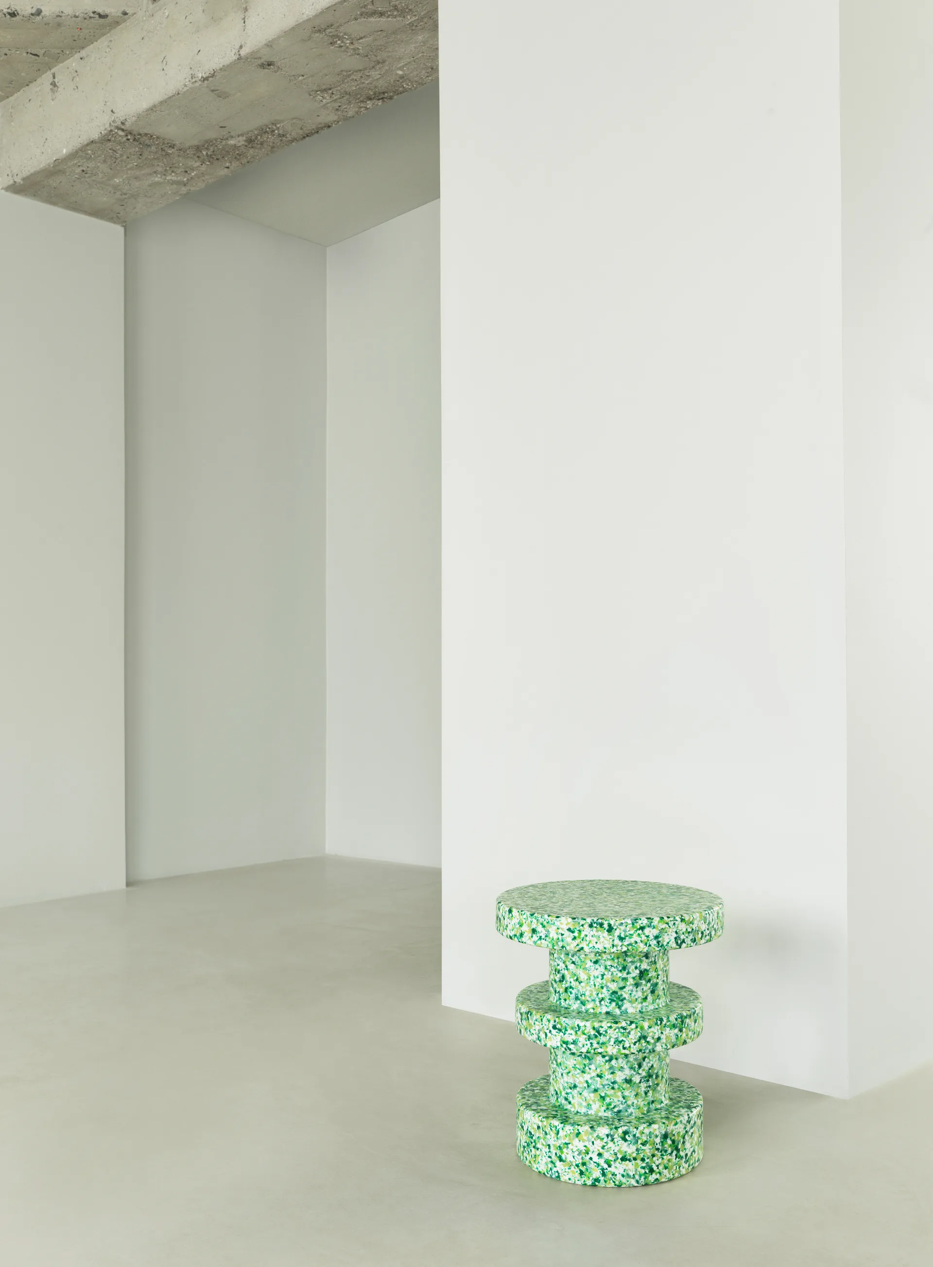 비트 스택 라운드 스툴, Green, Ø36x42 cm Normann Copenhagen | 노만코펜하겐