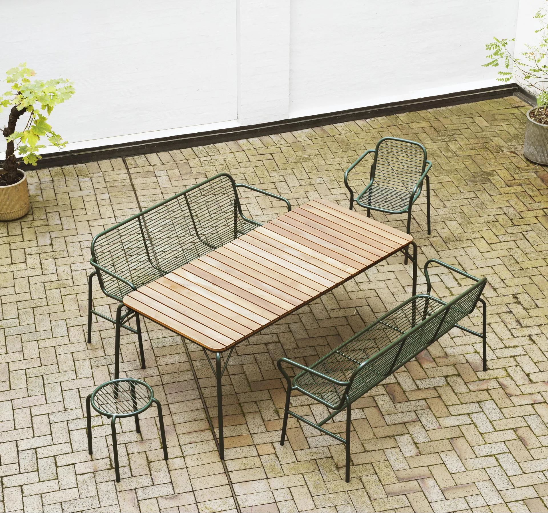 비그 라운드 스툴, Green, Ø41x46 cm Normann Copenhagen | 노만코펜하겐