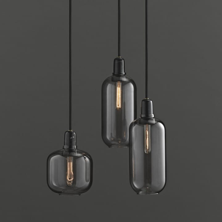 앰프 펜던트 조명 스몰, grey-black Normann Copenhagen | 노만코펜하겐