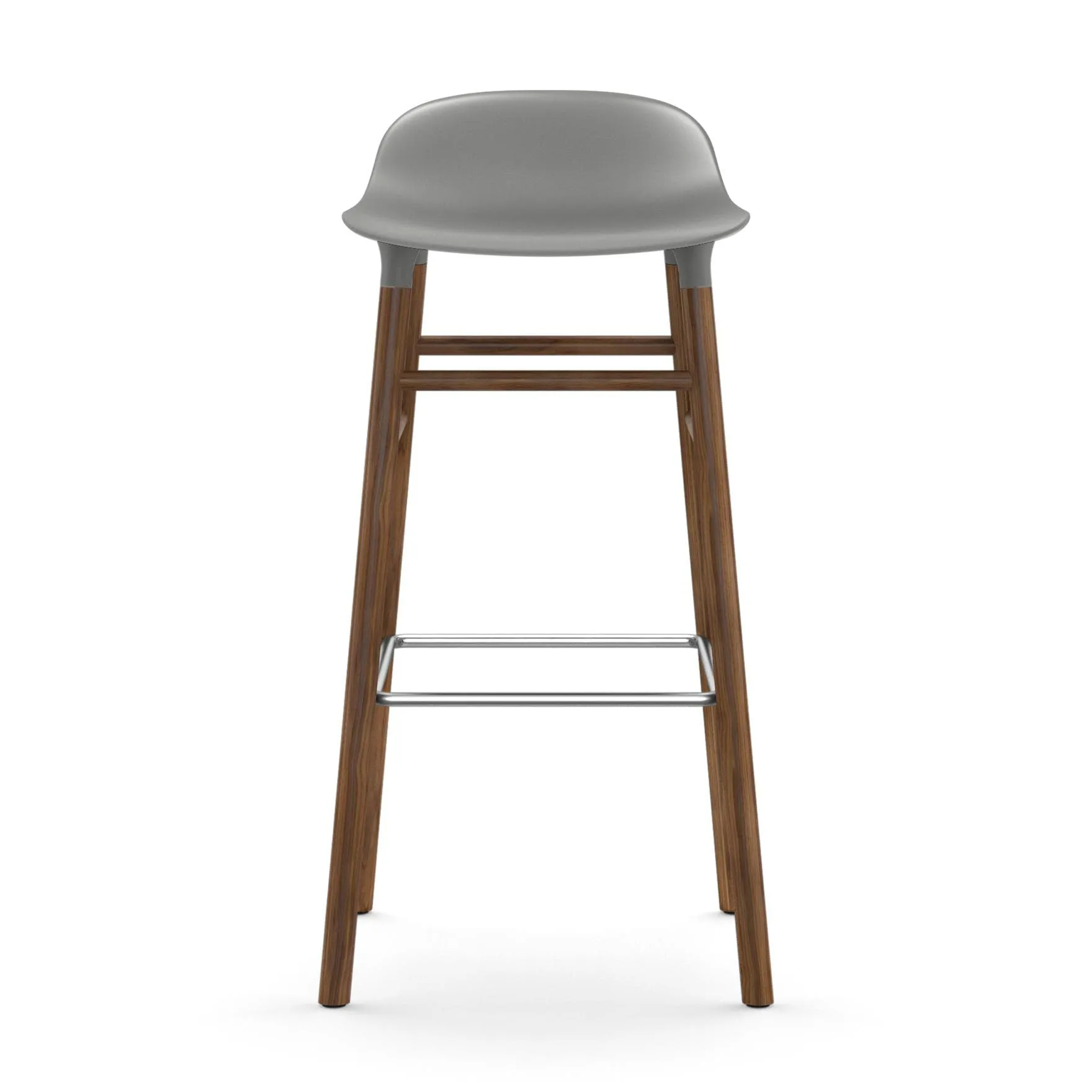 폼 바 스툴 월넛나무 레그, grey Normann Copenhagen | 노만코펜하겐