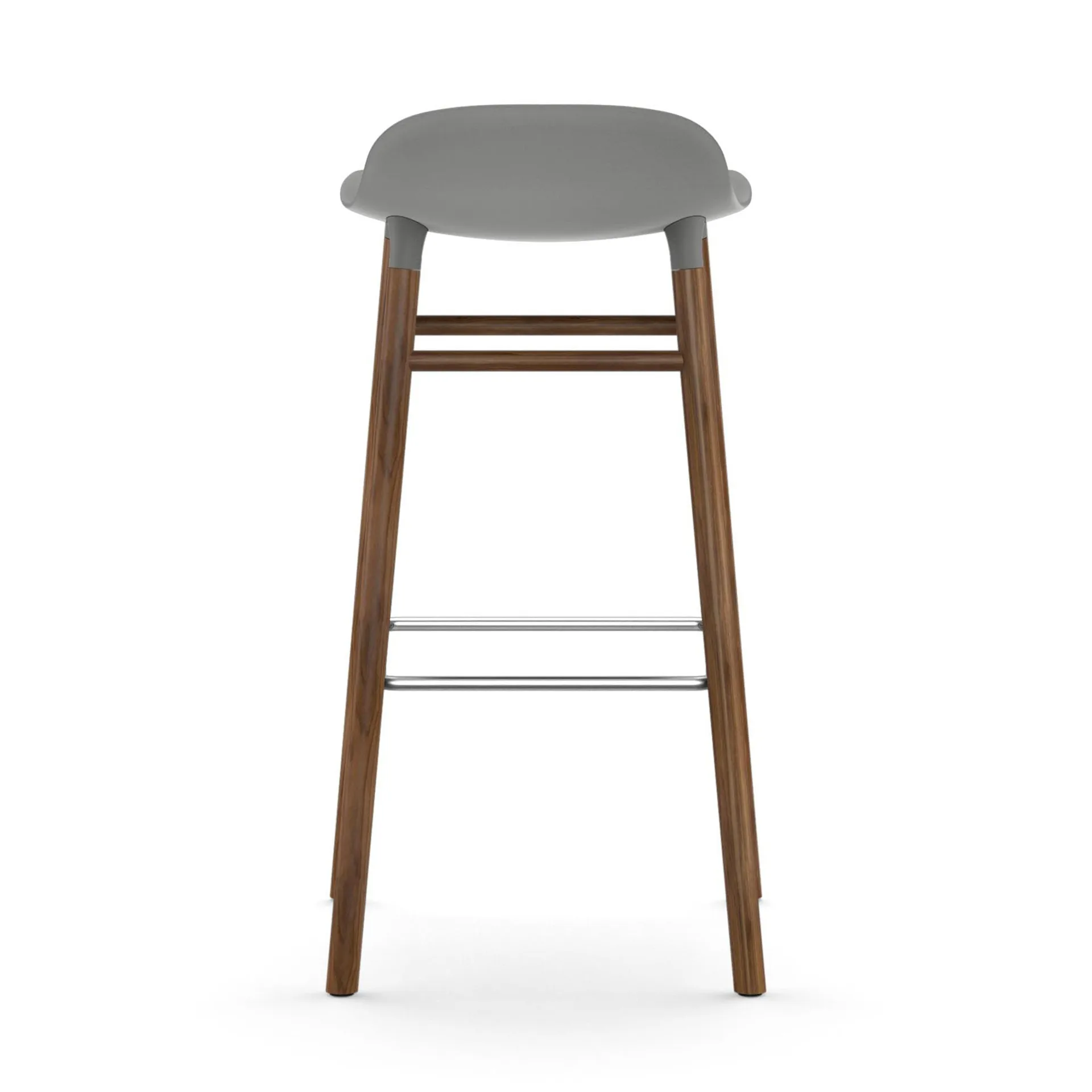 폼 바 스툴 월넛나무 레그, grey Normann Copenhagen | 노만코펜하겐