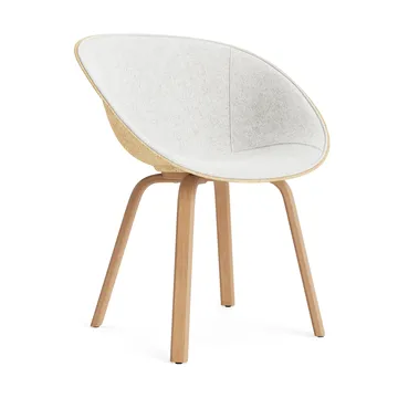 매트 암체어 전면 업홀스터리 - Hallingdal 110-hemp-beech - Normann Copenhagen | 노만코펜하겐