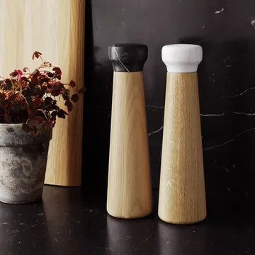 크래프트 소금 그라인더 오크-화이트 마블 - Large H27 cm - Normann Copenhagen | 노만코펜하겐