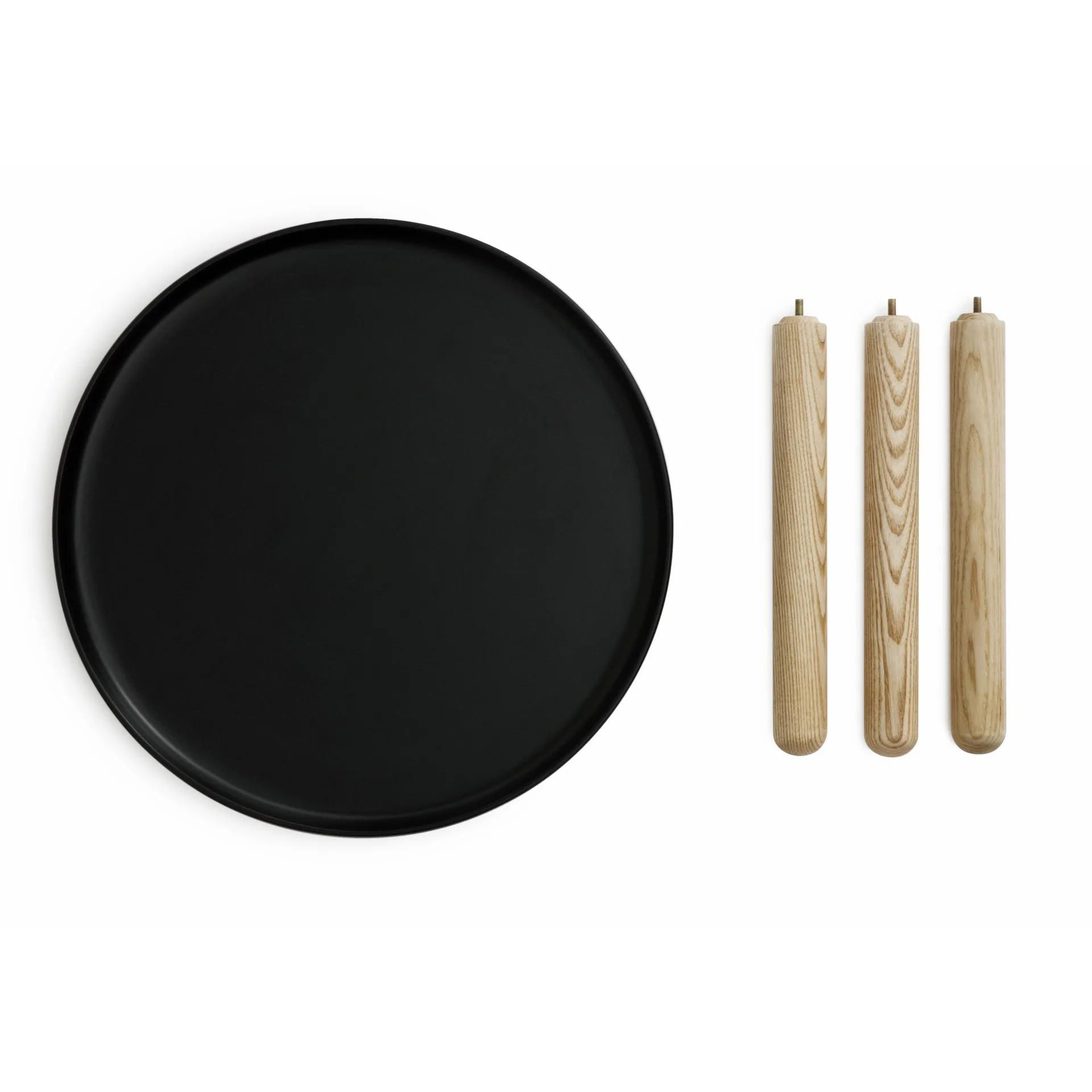 노만 타블로 테이블 블랙-애쉬, large-tänd ej Normann Copenhagen | 노만코펜하겐