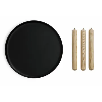 노만 타블로 테이블 블랙-애쉬 - large-tänd ej - Normann Copenhagen | 노만코펜하겐