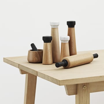 크래프트 소금통 오크-화이트 마블 - large - Normann Copenhagen | 노만코펜하겐
