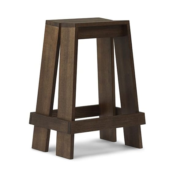 Let 렛 바 스툴 65 cm - Brown Stained Ash - Normann Copenhagen | 노만코펜하겐