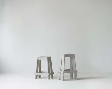 Let 렛 바 스툴 75 cm - Light Grey - Normann Copenhagen | 노만코펜하겐