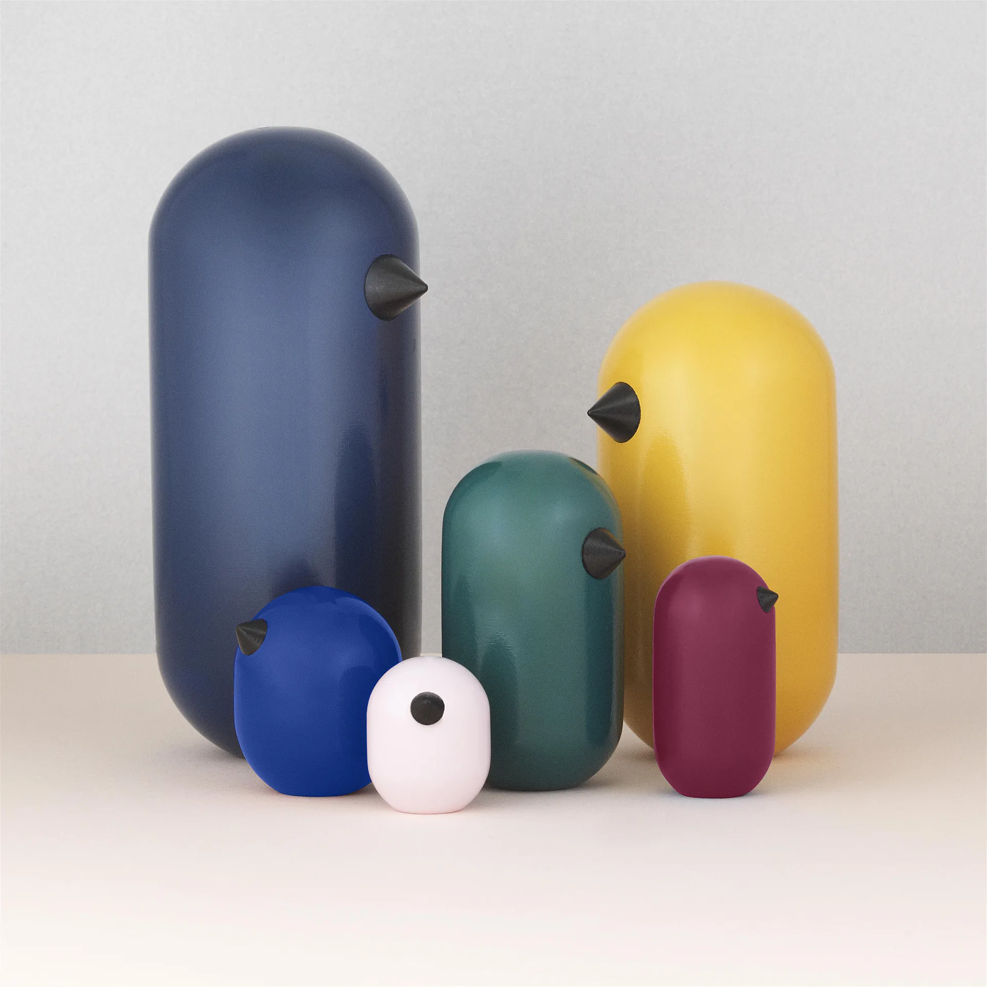 리틀 버드 컬러, magenta, 5 cm Normann Copenhagen | 노만코펜하겐