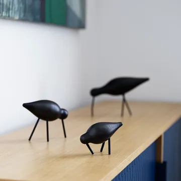 숄버드 블랙 - Medium 15 cm - Normann Copenhagen | 노만코펜하겐