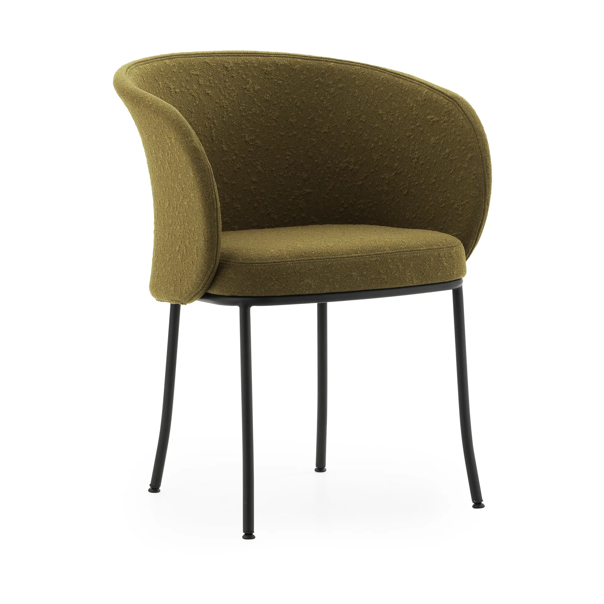 니트 암체어, Olive-black steel Normann Copenhagen | 노만코펜하겐