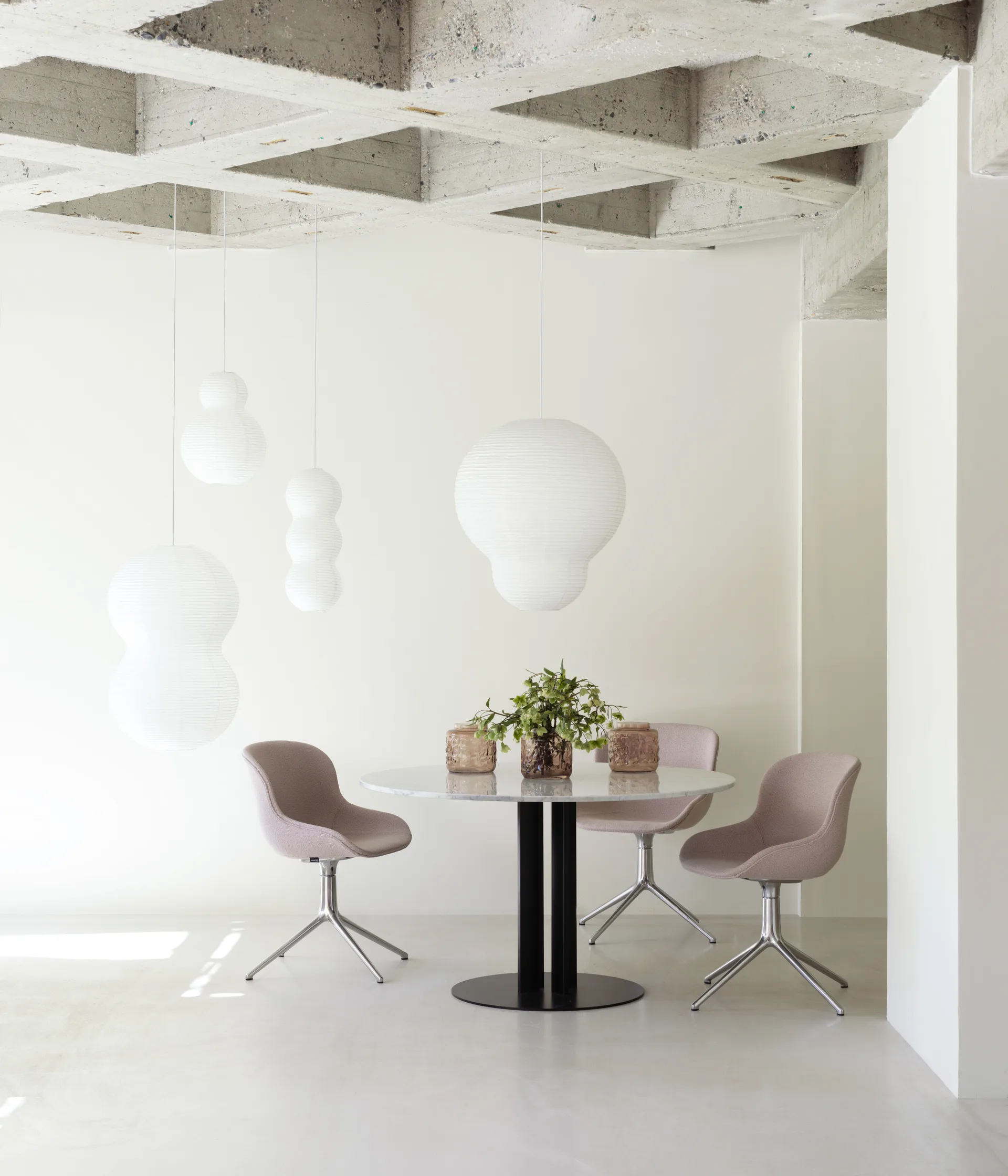 Puff 벌브 전등갓 60x75 cm, White Normann Copenhagen | 노만코펜하겐