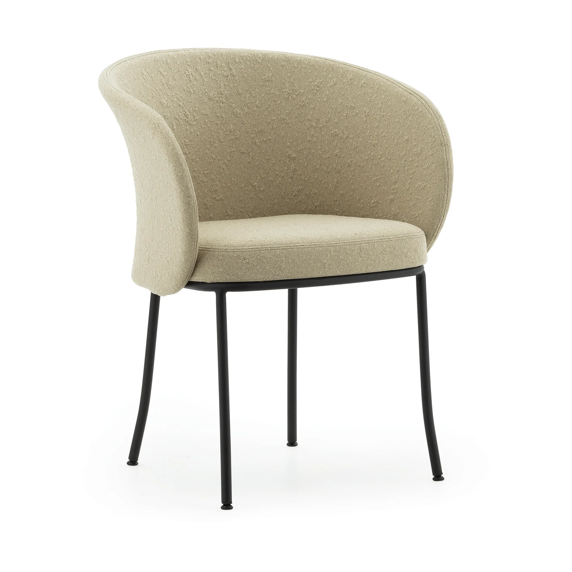 니트 암체어, Sand-black steel Normann Copenhagen | 노만코펜하겐