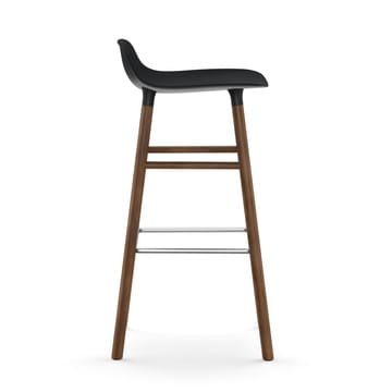 폼 바 스툴 월넛나무 레그 - Svart - Normann Copenhagen | 노만코펜하겐