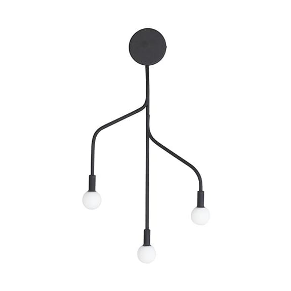 Vekst 벽 조명 - Black - Normann Copenhagen | 노만코펜하겐