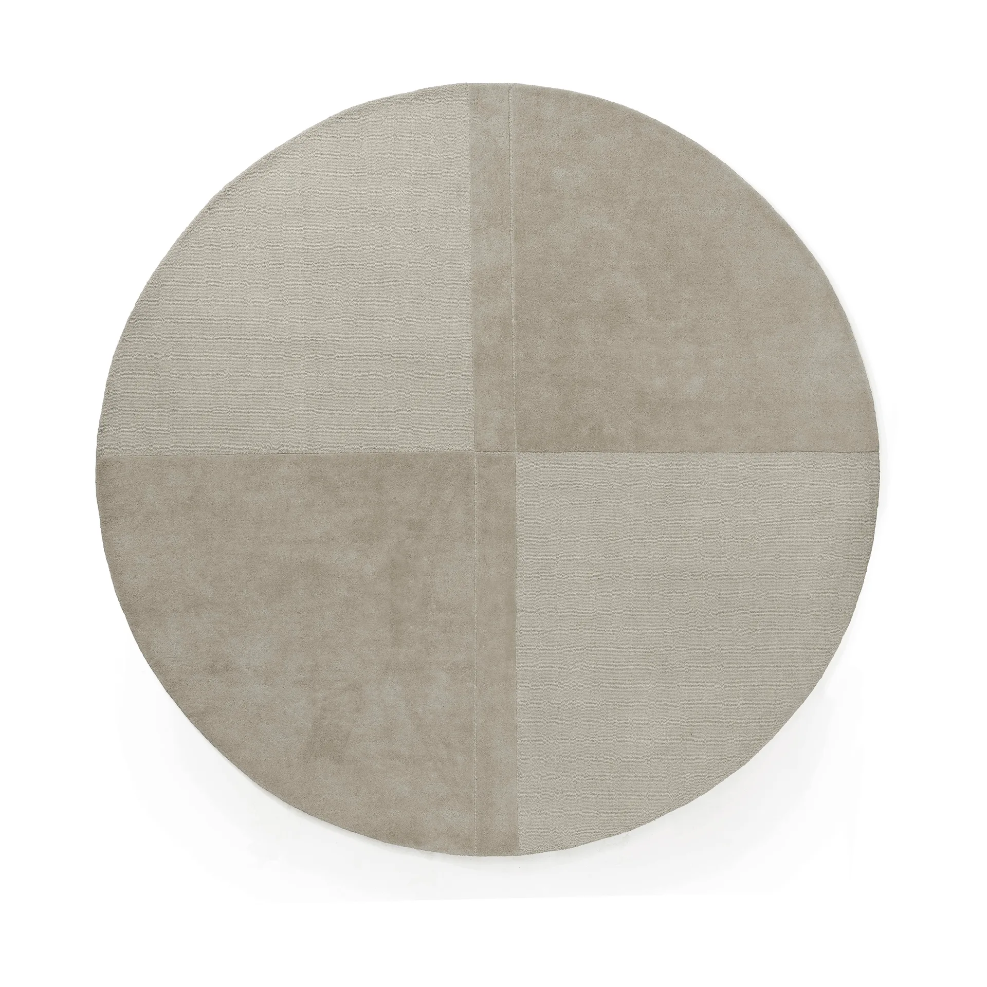 레벨 울 러그 라운드, Warm grey, Ø280 cm Normann Copenhagen | 노만코펜하겐