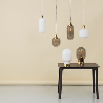 앰프 펜던트 조명 스몰 - white-brass - Normann Copenhagen | 노만코펜하겐