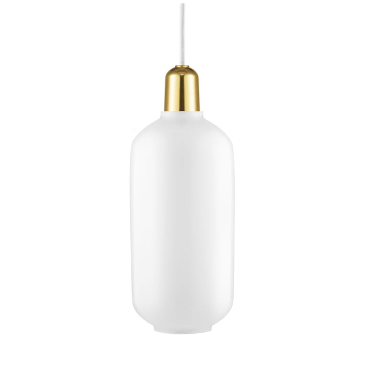 앰프 펜던트 조명 라지 - white-brass - Normann Copenhagen | 노만코펜하겐