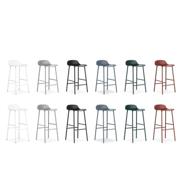 폼 바 스툴 메탈 레그 - white - Normann Copenhagen | 노만코펜하겐