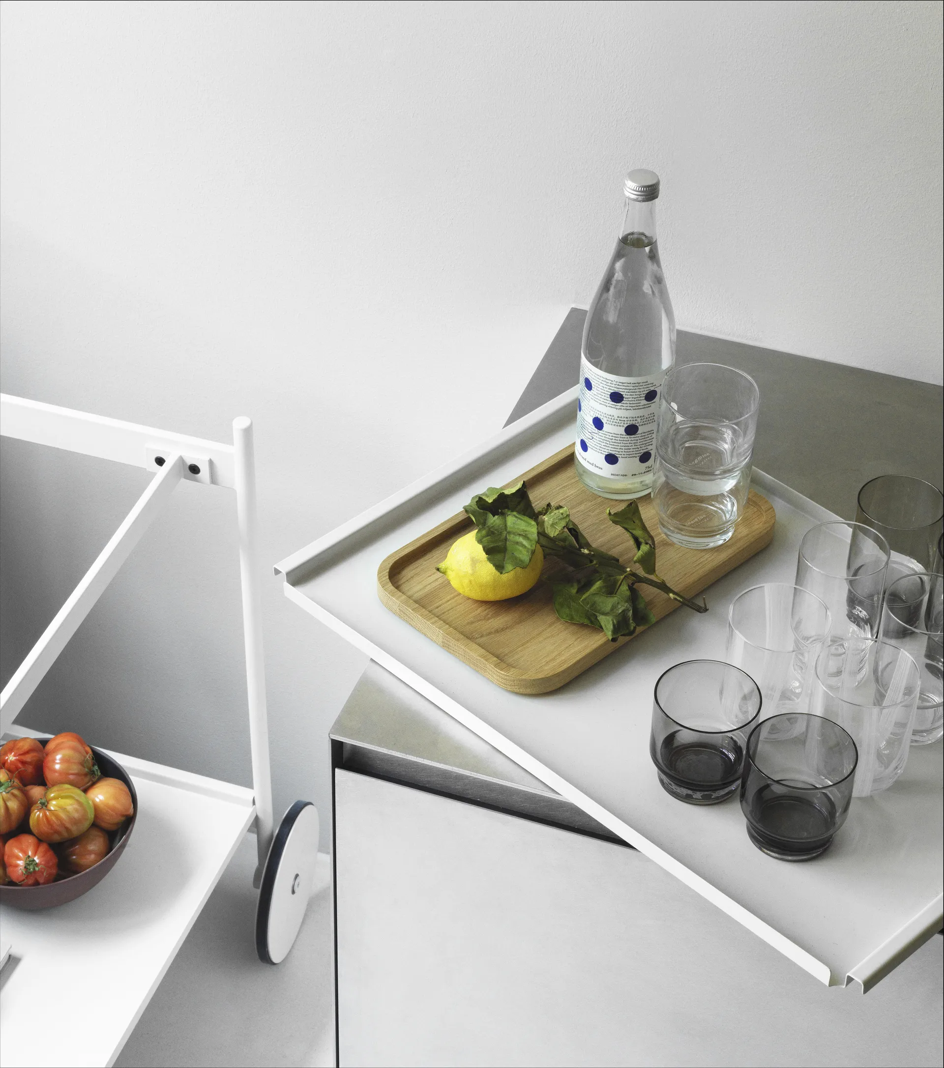 룰 서빙 트롤리, White Normann Copenhagen | 노만코펜하겐