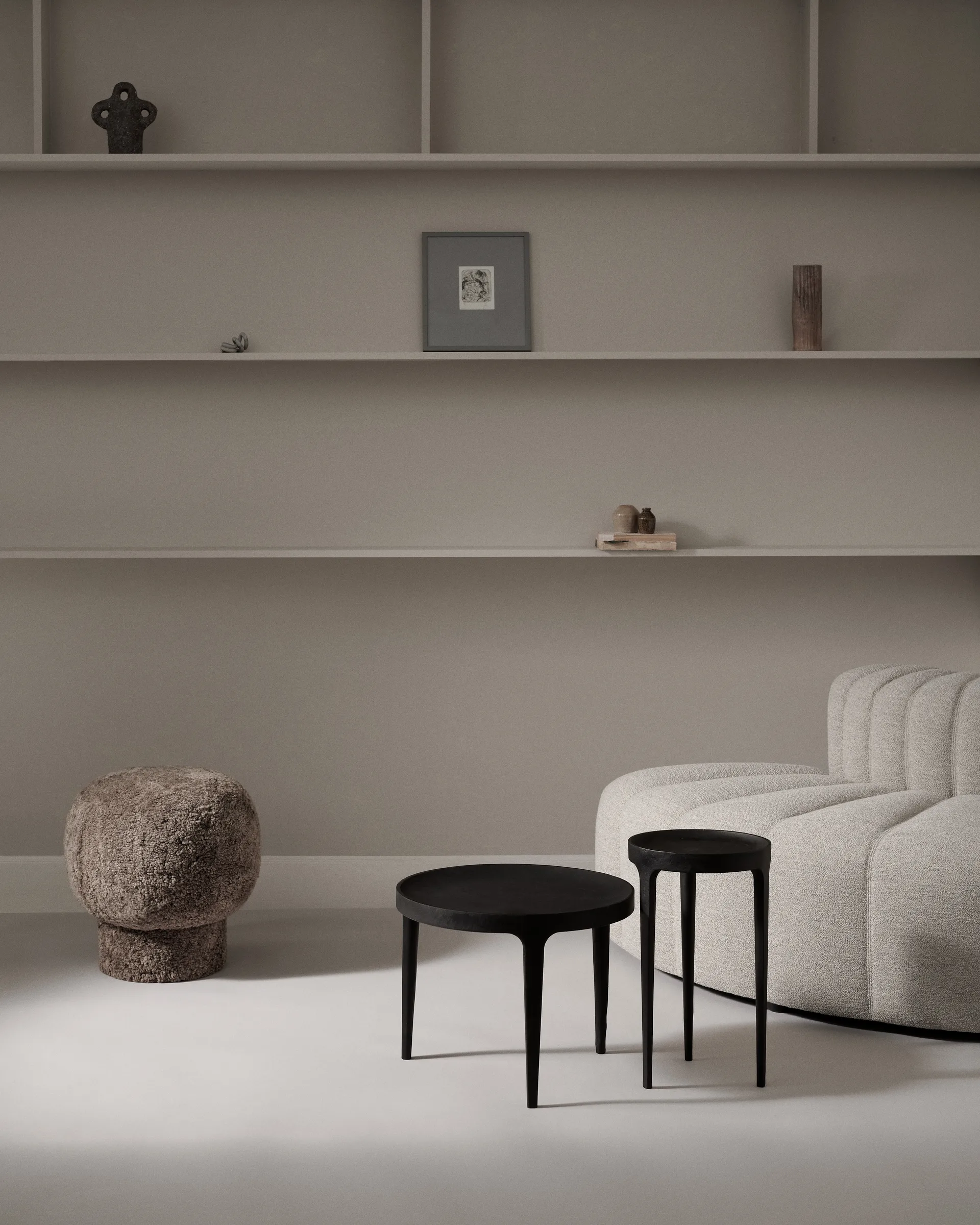 고스트 사이드 테이블 톨, Black NORR11