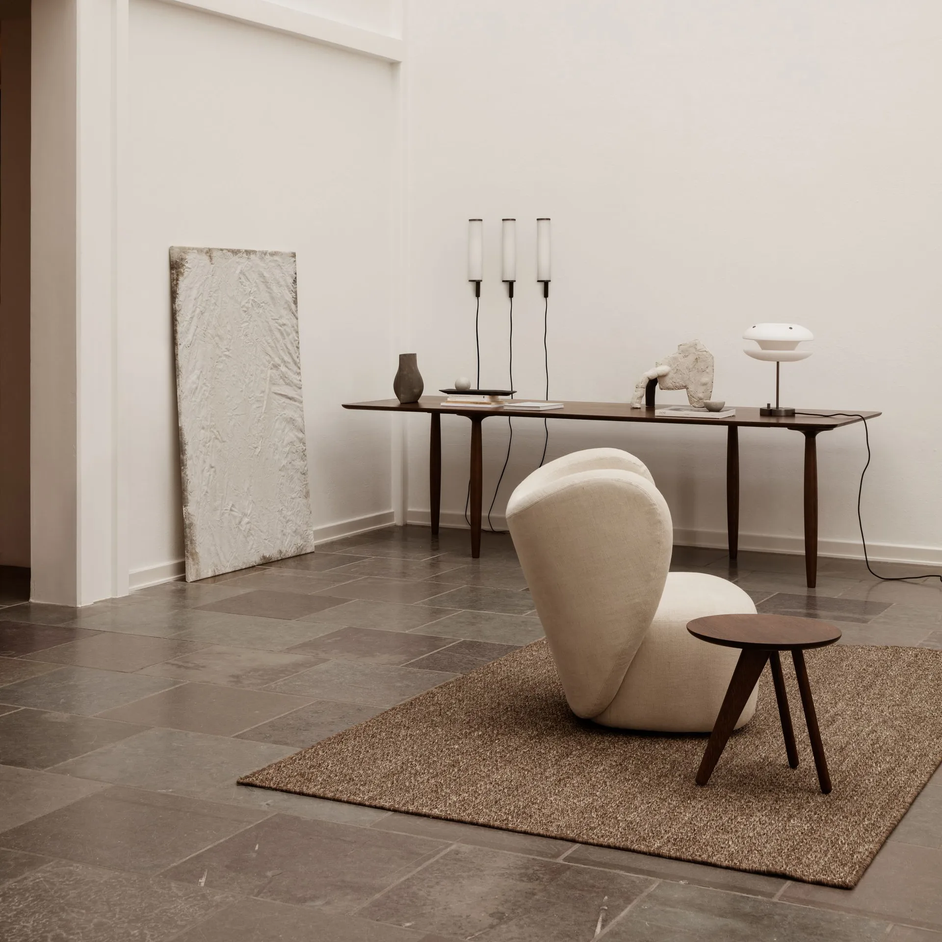 데코 벽 조명, white-black NORR11